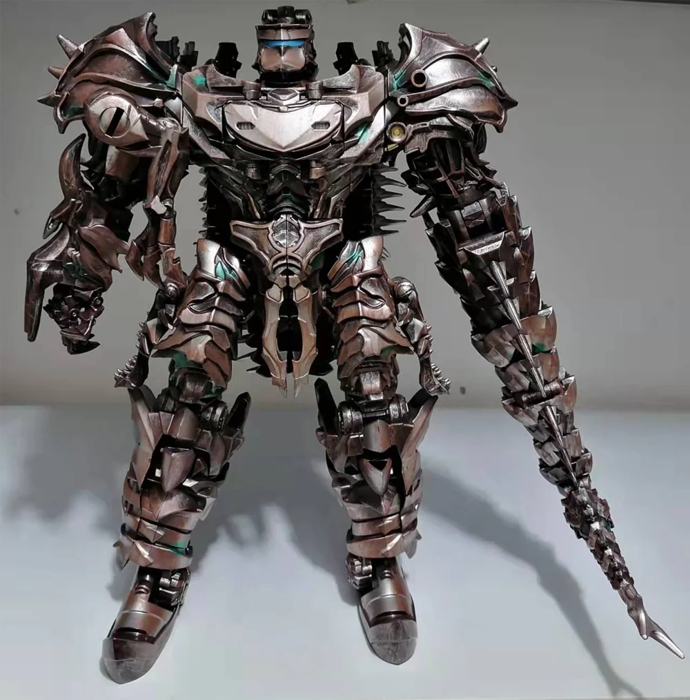 Transformation Toys Scorn Grimlock AOYI BMB LS11 LS-11 Action Figure 37cm Dinobots Ancient Behemoth Dinosaur G1 Anime Model Gift - Image 9