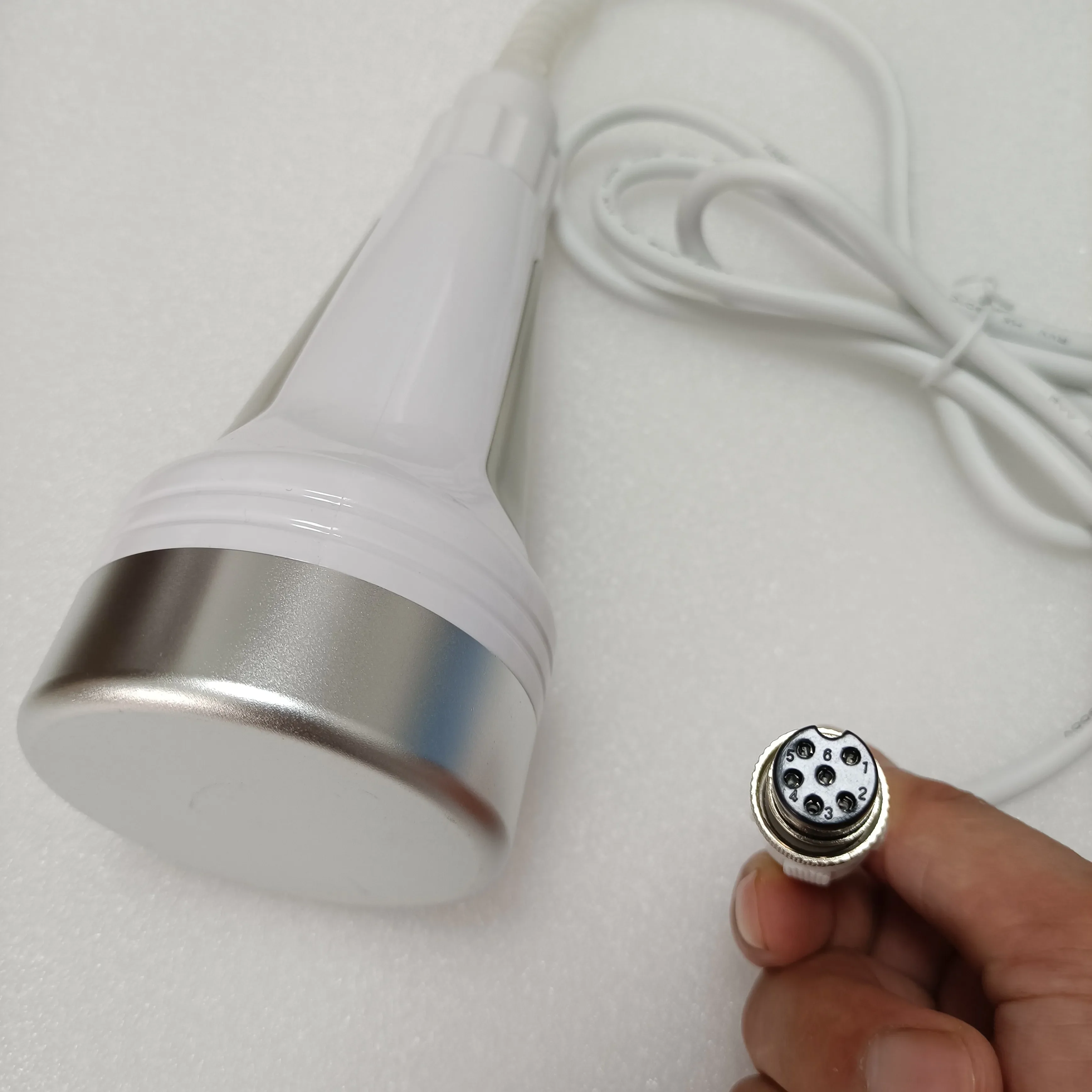 Treatment Head Spare Handle Spare Parts for  6 in 1 80K Cavitation RF Ultrasonic Vacuum Slimming Machine Weight Loss - Image 4