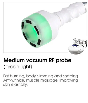 Treatment Head Spare Handle Spare Parts for  6 in 1 80K Cavitation RF Ultrasonic Vacuum Slimming Machine Weight Loss - Image 8