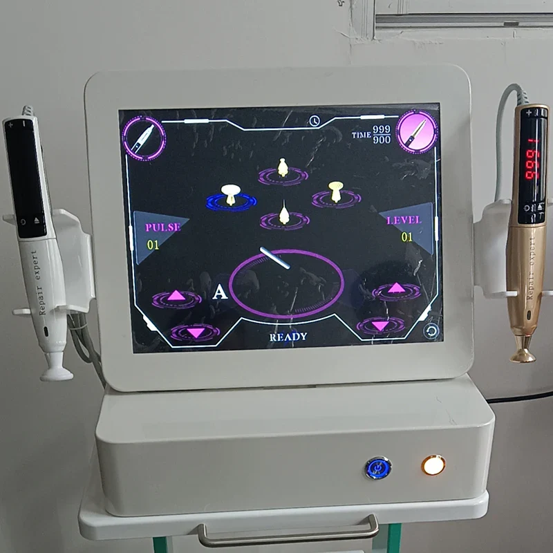Two Handles Plasma Pen Eyelid Lifting Plasma Shower Anti-wrinkle Spot Mole Scar Removal Facial Machine - Image 5