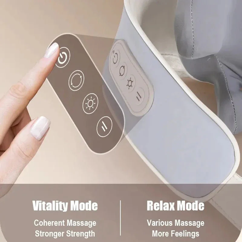 U Shape Massage Shawl Electric Shiatsu Back Neck Shoulder Body Massager Heated Kneading For Cervical Pain Relief Massage Device - Image 5