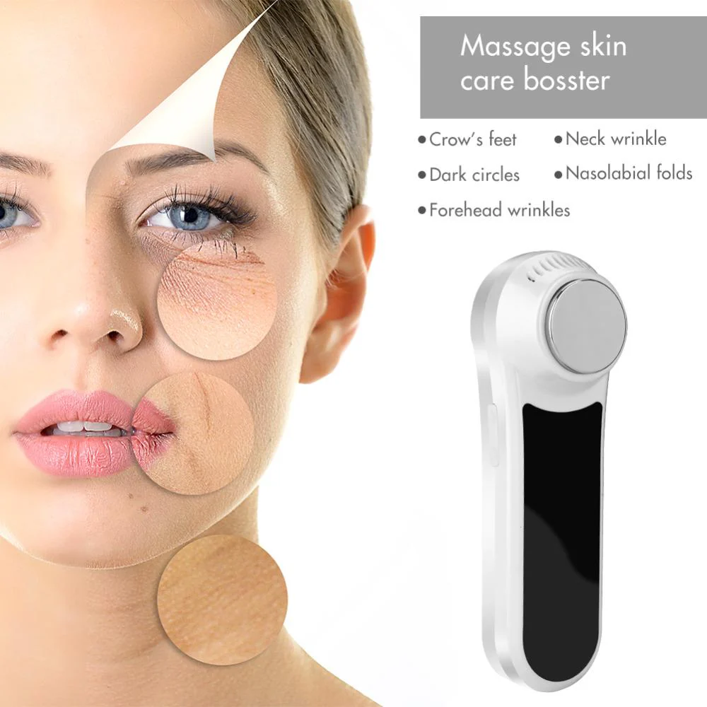 Ultrasonic Hot Cold Hammer Face Lifting Facial Massager Skin Care Face Lifting Wrinkle Acne Removal Beauty Skin Care Machine 6-45 degrees Celsius - Image 2