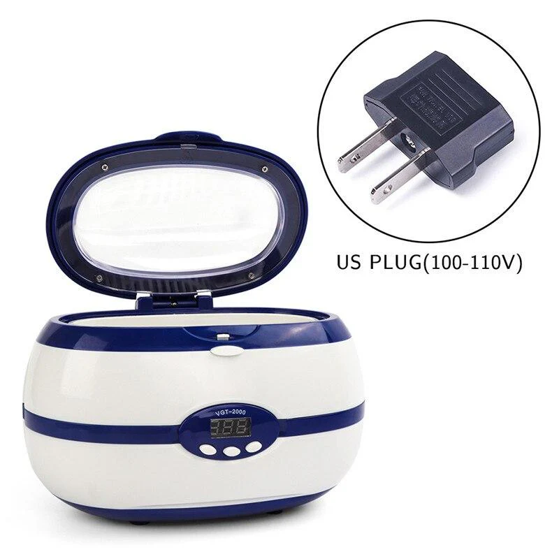 Ultrasonic Sterilizer for Manicure Tools Professional Nail Manicure Tools Washing Equipment For Jewelry Watch Ring Glasses - Image 5