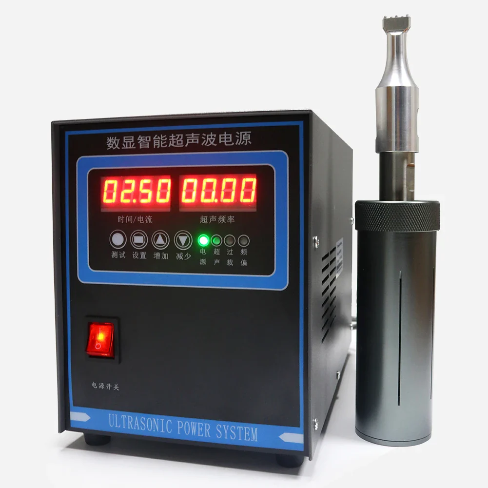 Ultrasonic Welding Machines 1200W with Straight/Gun Type Handle Plastic Spot Welder Equipment Mash Welder Custom Welding Head - Image 3