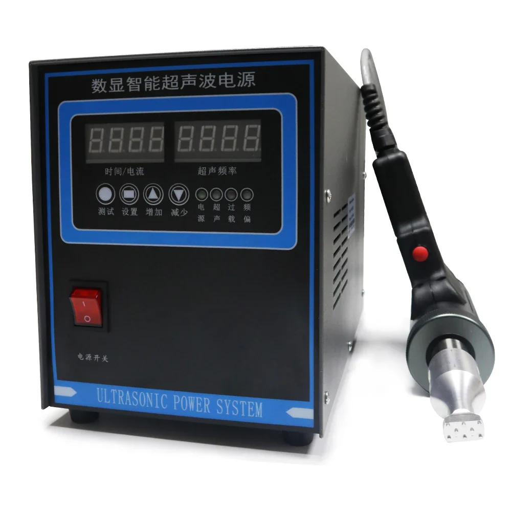 Ultrasonic Welding Machines 1200W with Straight/Gun Type Handle Plastic Spot Welder Equipment Mash Welder Custom Welding Head - Image 4