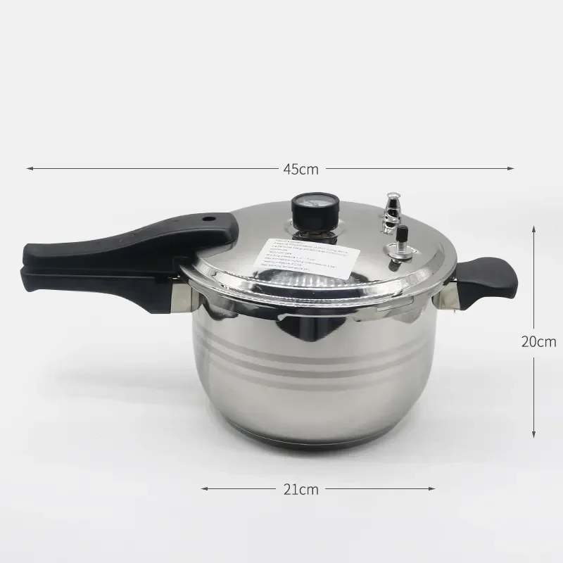 Updated Version Dental Lab Denture Curing Pressure Pot Sterilizing Pneumatic Polymerizing Pot with Pressure Gauge - Image 3