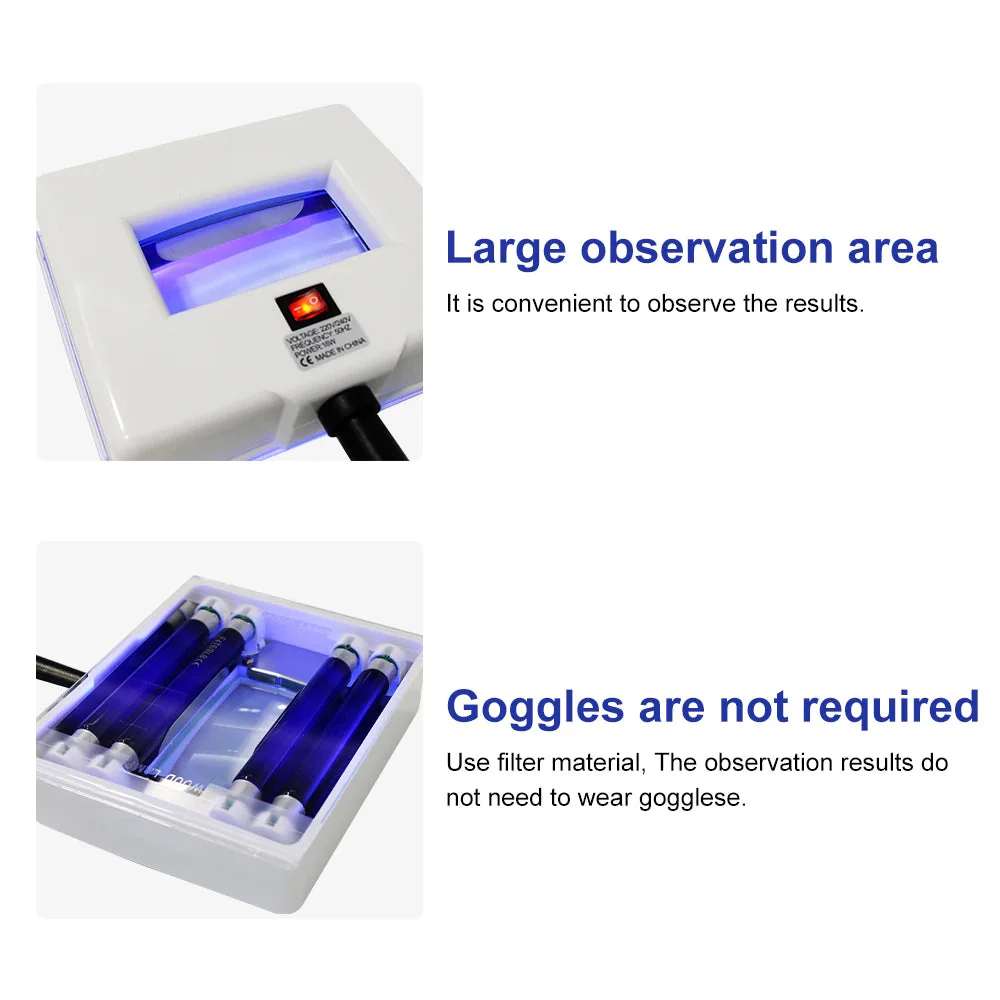 UV Analyzer Wood Lamp Facial Skin Testing Examination Magnifying Appraisal Greyness Tinea Machine Beauty SPA Salon Equipment - Image 4