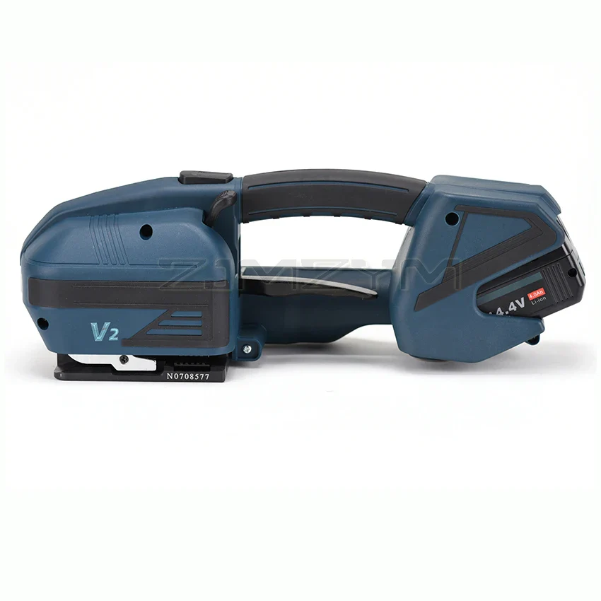 V2 Electric Strapping Machine for 13-16mm PET/PP Strap Portable Automatic Packaging Tool Hot Melting Baler Digital Display - Image 3