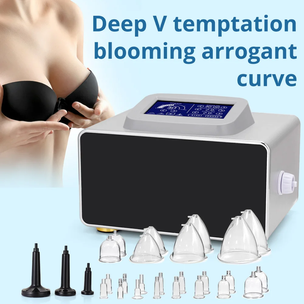 Vacuum Therapy Machine Breast Enlargement Butt Lift Tighten Lymph Detox Face Lifting Body Shaping Massage Equipment - Image 3