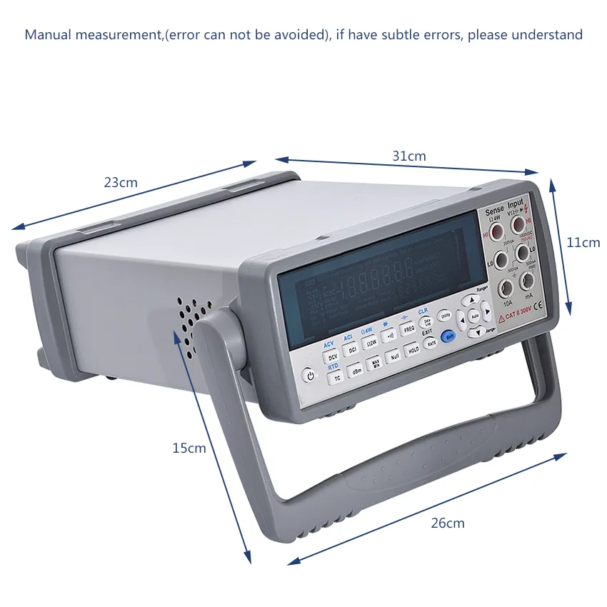 VC8246B Desktop Digital Multimeter 4-1/2 Bit VFD Display Autoranging Digital Multimeter Bench Top Multimeter 110V/220V 20Hz~1KHz - Image 4