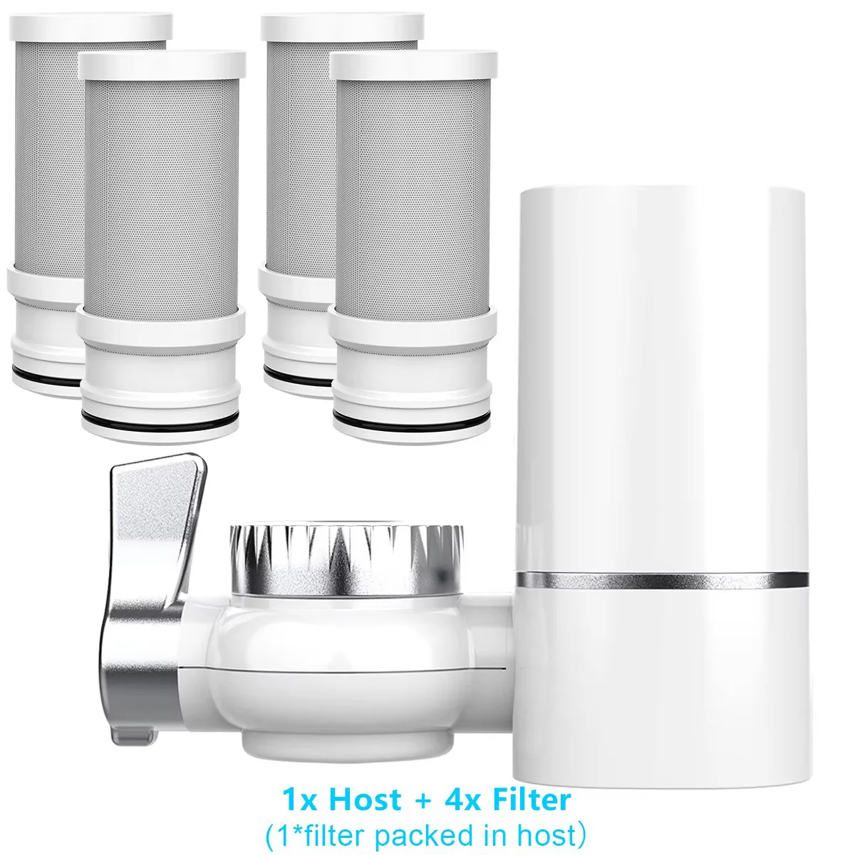 Faucet Tap Water Filter Purifier System, Reduces Lead, Chlorine & Bad Taste NSF Certified 320-Gallon Kitchen - Image 7