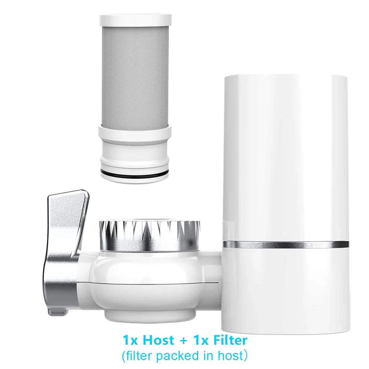 Faucet Tap Water Filter Purifier System, Reduces Lead, Chlorine & Bad Taste NSF Certified 320-Gallon Kitchen - Image 8