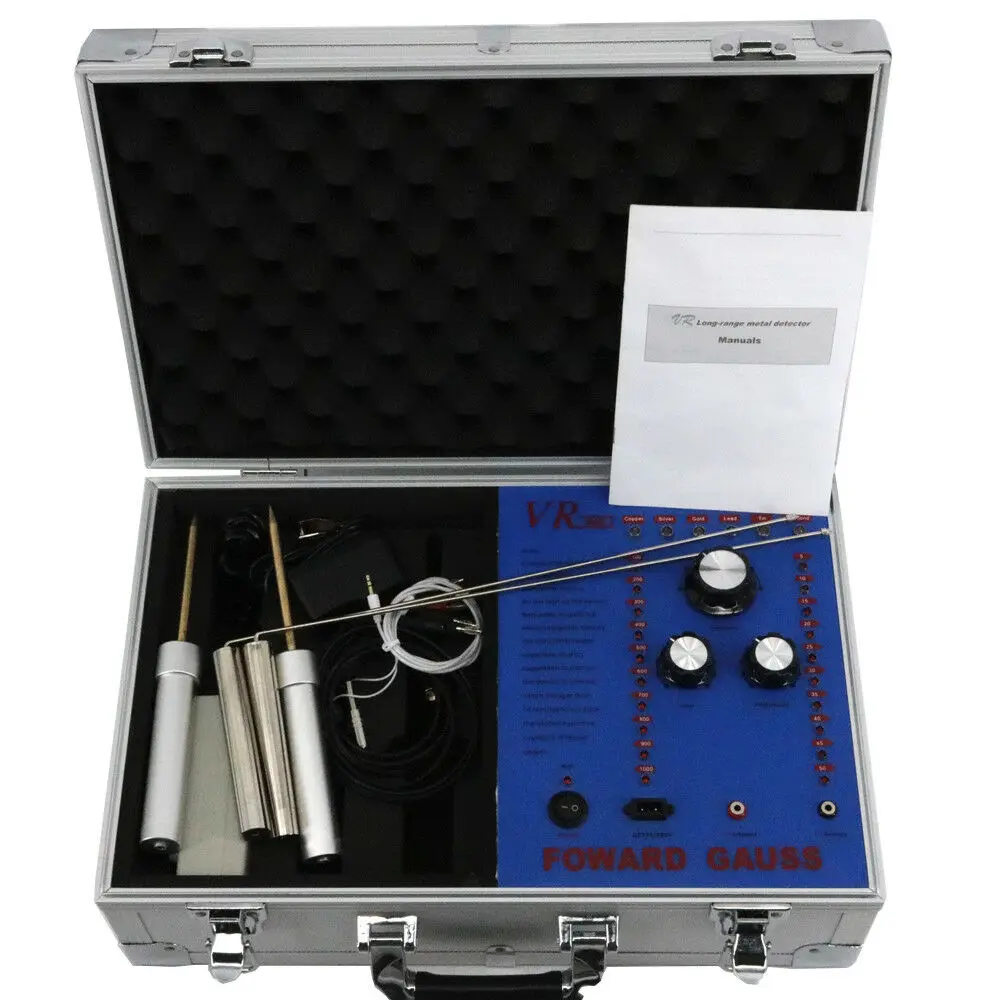 VR9000 FOWARD GAUSS Underground Metal Detector VR-9000 Long Range Gold Silver Copper Diamond Gold Diamond Finder - Image 5