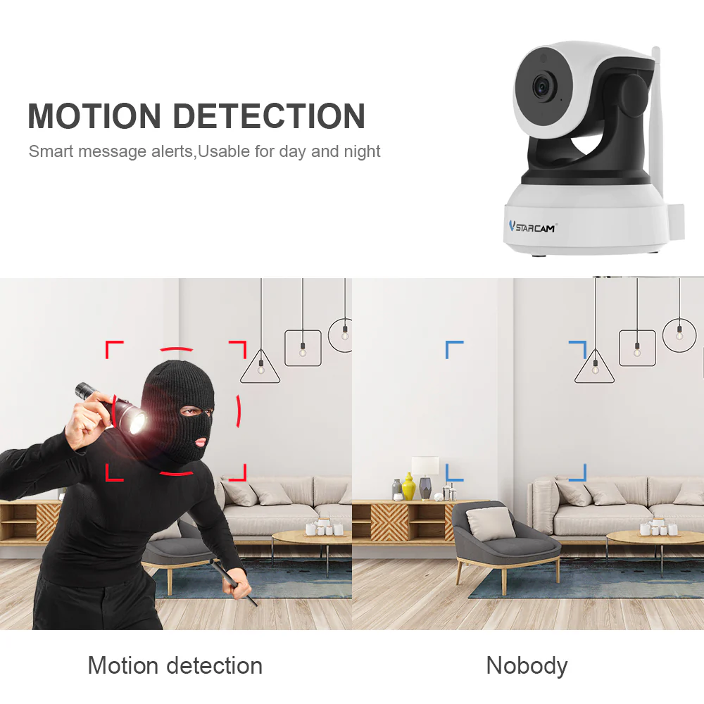 VStarcam C24S 1080P HD Wireless Security IP Camera Wifi IR-Cut Night Vision Audio Recording Network Indoor Baby Monitor - Image 5