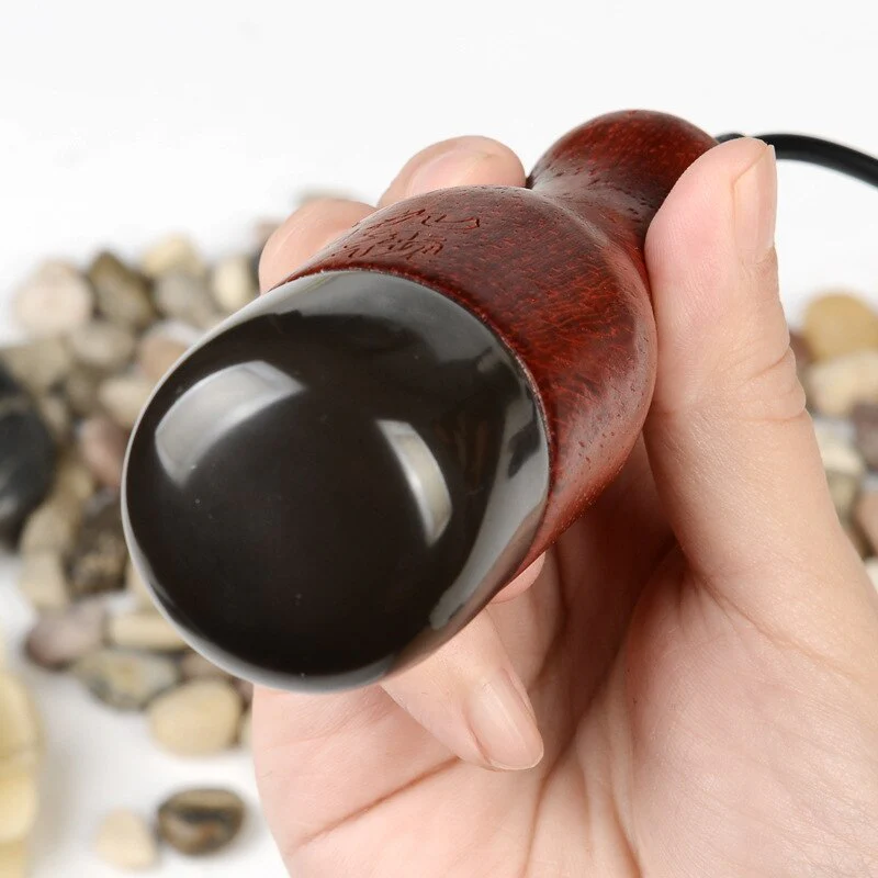 Warm Stone needle Moxibustion beauty instrument Acupuncture point massage Facial spa massage tool Nutrition import tool - Image 3