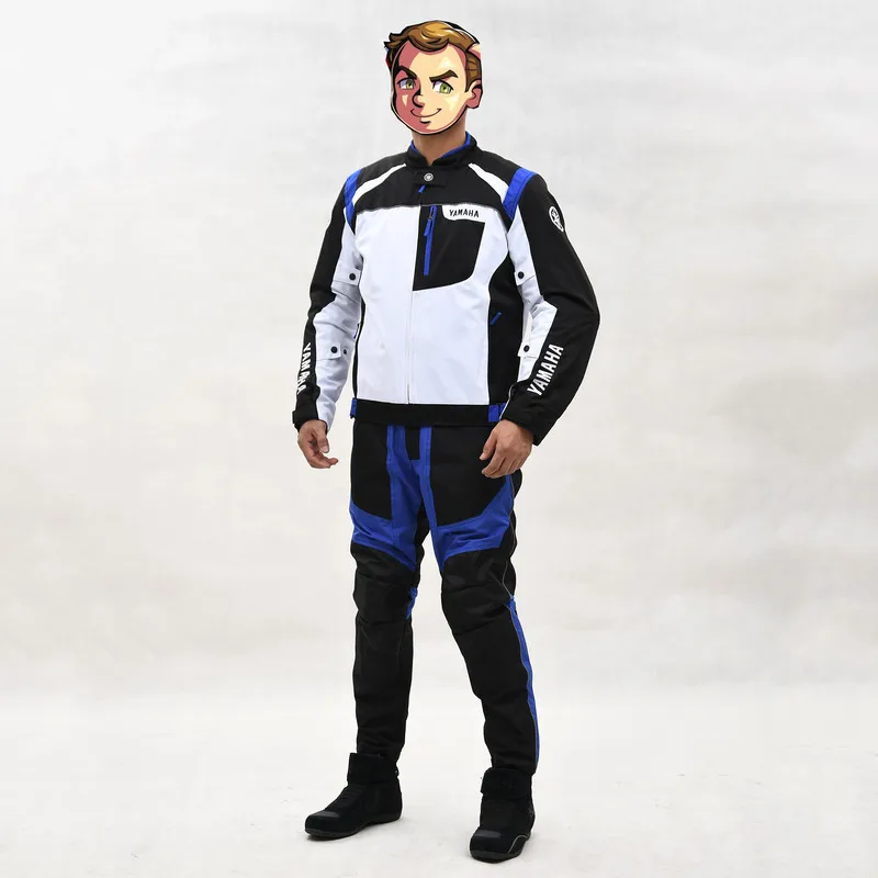 Waterproof Motorcycle Jacket Man Cycling Clothing Sports Women Windproof Racing Suit Motorbike Riding Coat with EVA Protection - Image 4