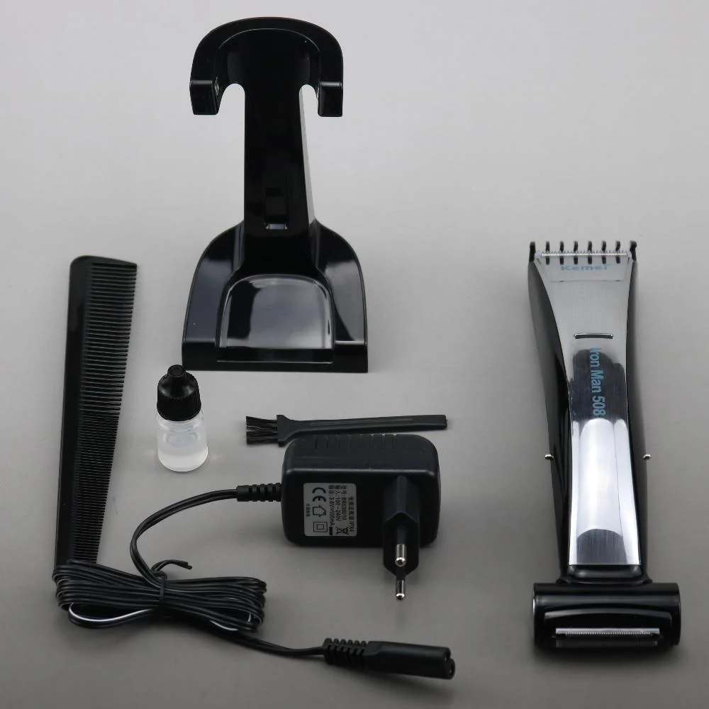 wet&dry rechargeable body groomer kit hair trimmer electric body shaver trimmer for men remover hair removal back arm leg - Image 3