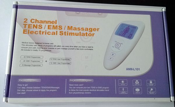 Whole Body Muscle Massager.Myostimulator.Foot Massager.Electroestimulador Muscular.Muscle Stimulator.EMS/TENS UNIT Dual-Output - Image 6