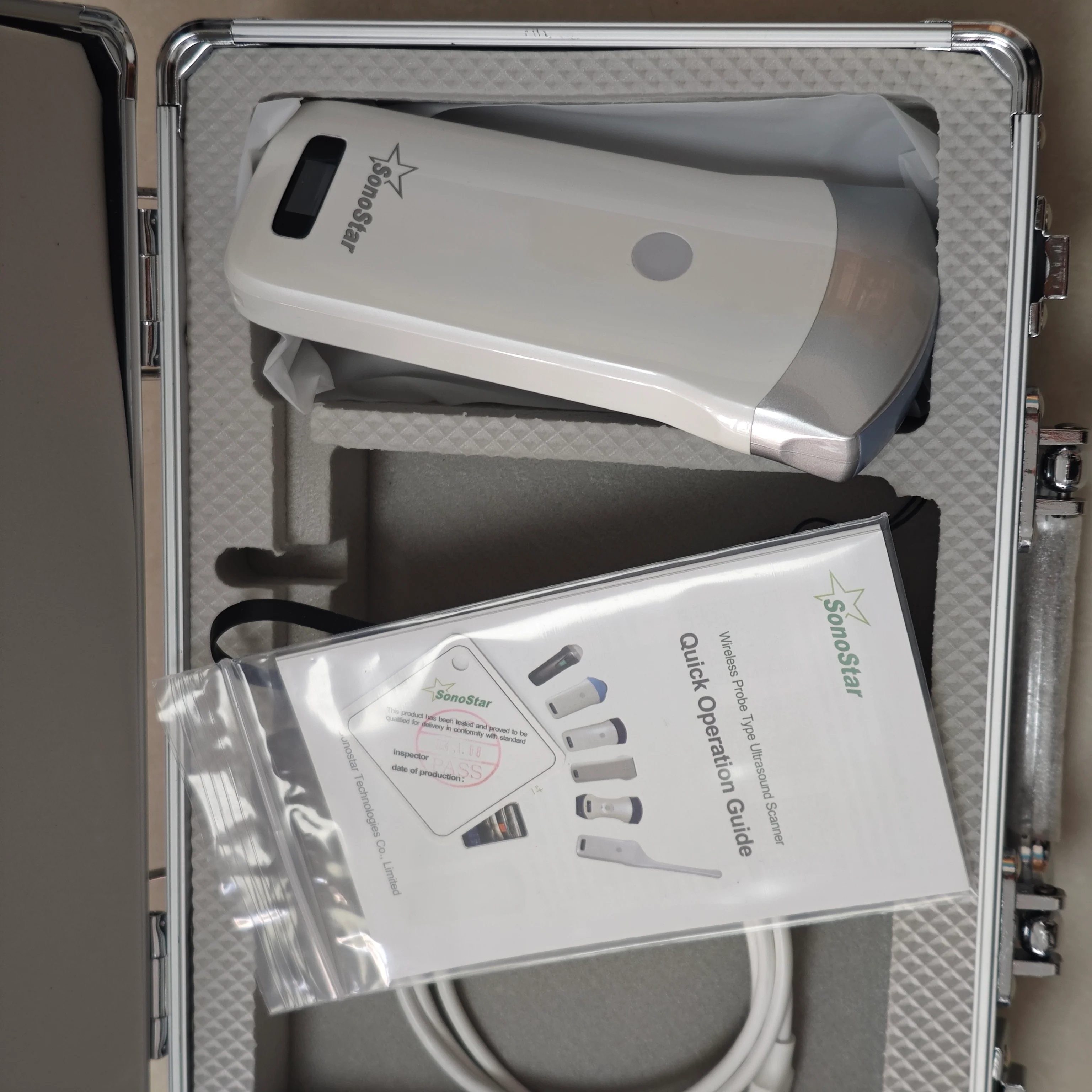 Wireless Ultrasound Probe WIFI Probe Convex / Linear Support ISO Andriod Portable Wifi-Scanner 3.5Mhz / 7.5Mhz - Image 14