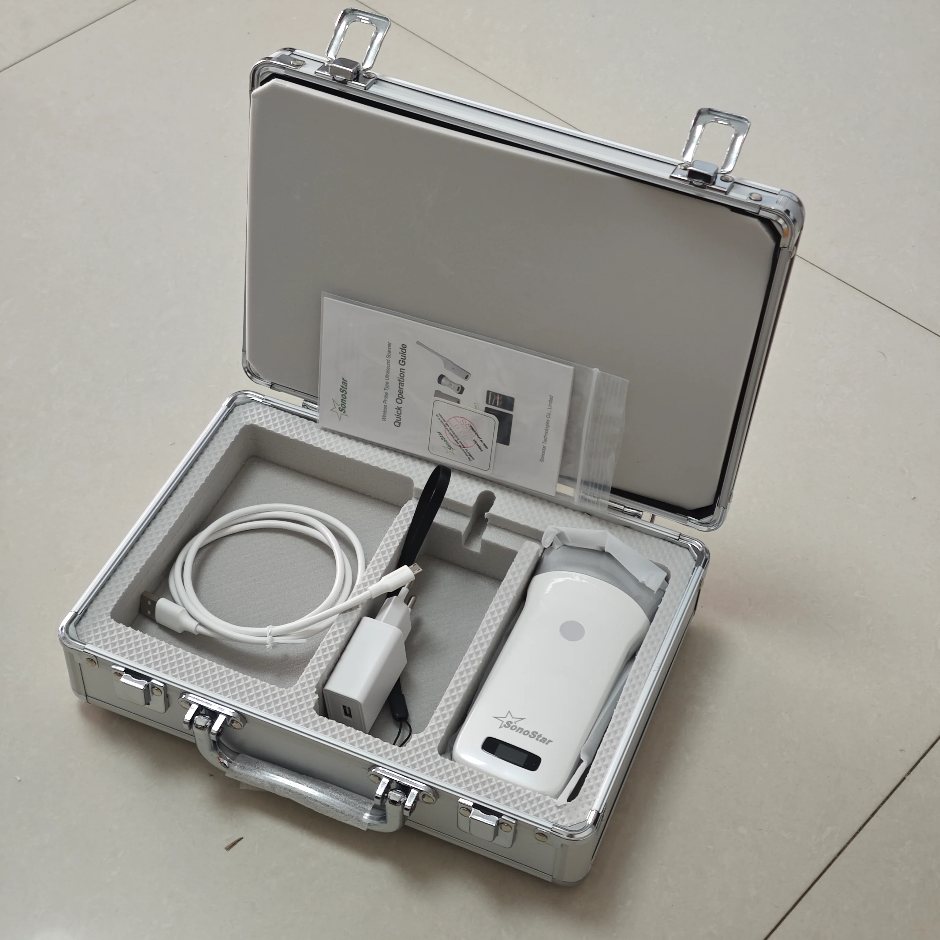 Wireless Ultrasound Probe WIFI Probe Convex / Linear Support ISO Andriod Portable Wifi-Scanner 3.5Mhz / 7.5Mhz - Image 16