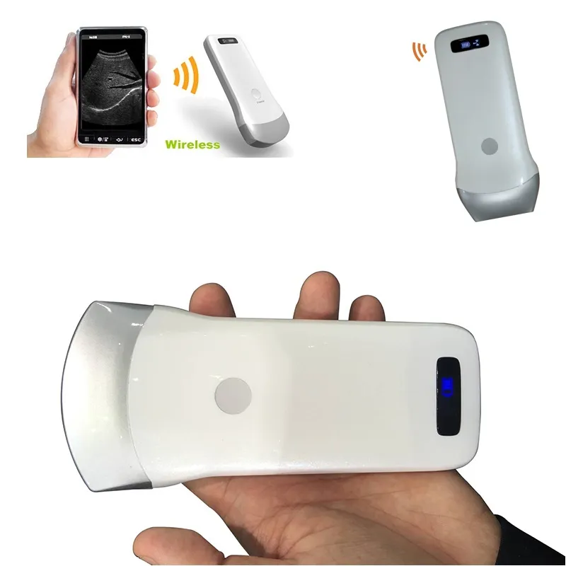 Wireless Ultrasound Probe WIFI Probe Convex / Linear Support ISO Andriod Portable Wifi-Scanner 3.5Mhz / 7.5Mhz - Image 2