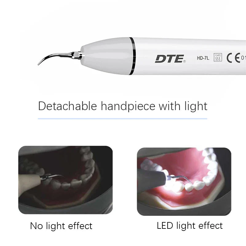 Woodpecker DTE D7 Dental Ultrasonic Scaler Oral Irrigator Tartar Removal Automatic Water Supply Cleansing Machine - Image 5