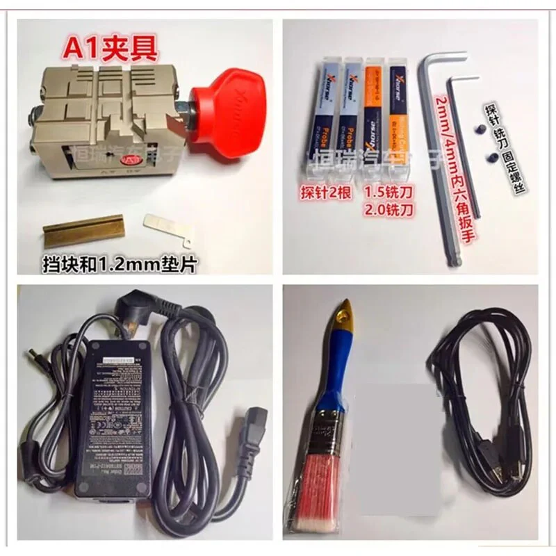 XA-006 12V 80W Portable Automatic Panda CNC Key cutting machine VVDI Key machine USB2.0 interface Bluetooth connection phone app - Image 5