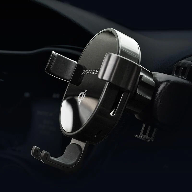 Xiaomi 70mai Qi Car Charger 10W Car Bracket Intelligent Sensor Fast 70 mai Charger Phone Holder for Car Auto