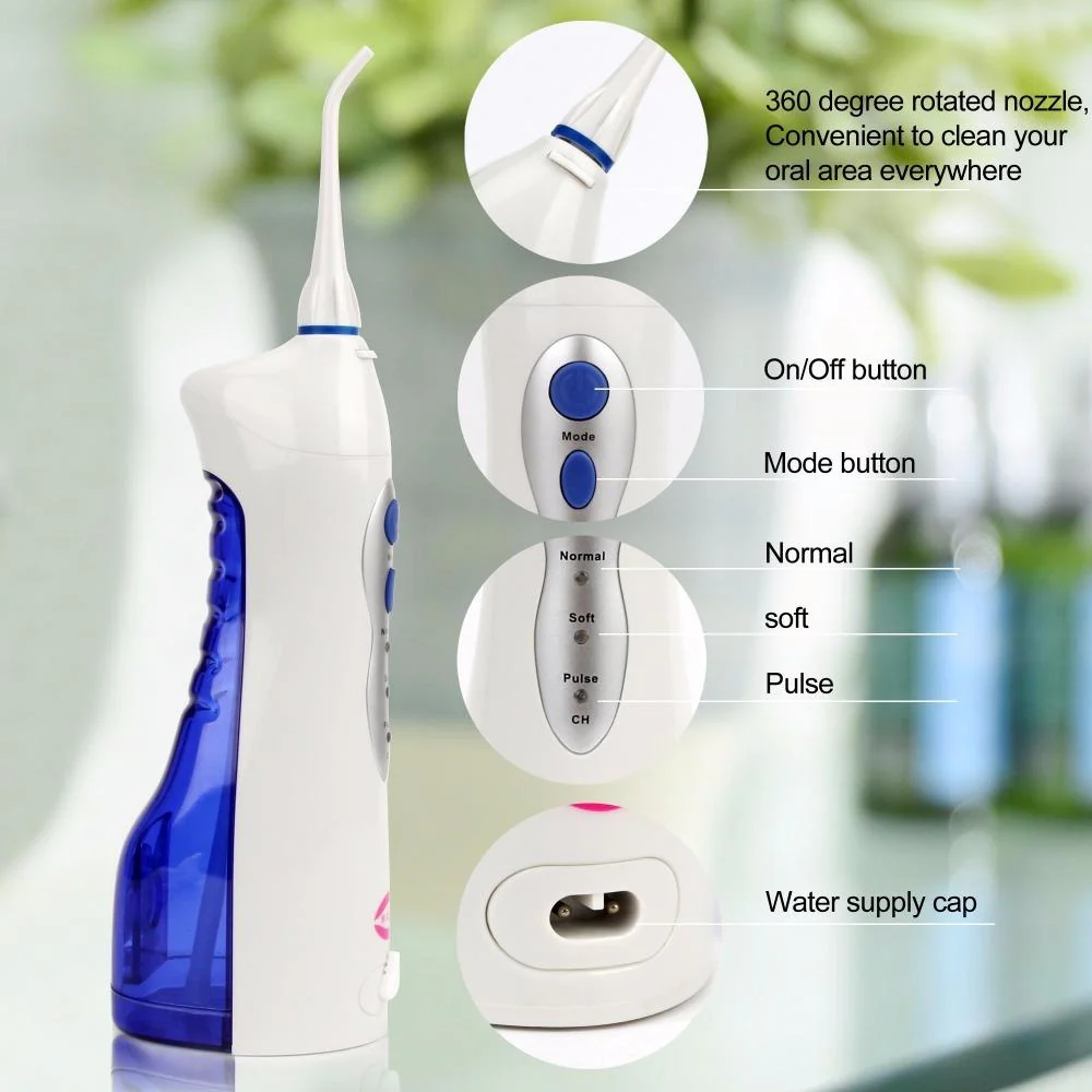 YASI FL-V8 Professional Oral Irrigator rechargeable portable dental irrigator teeth clean oral dental floss water jet irrigator & Nasal Irrigator - Image 4