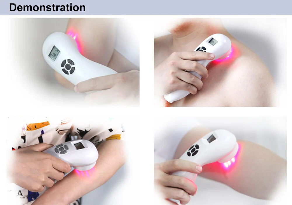 YJT-P LLLT Cold Laser Pain Laser Physical Therapy Device Portable Apparatus Like B Cure for Joint Neck Knee Back Shoulder - Image 4